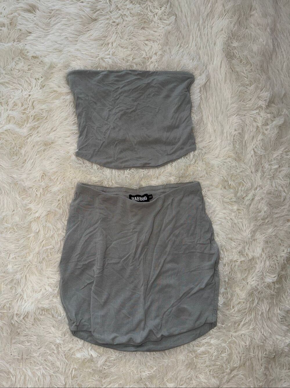 XS set top and skirt baby boo fashion teal